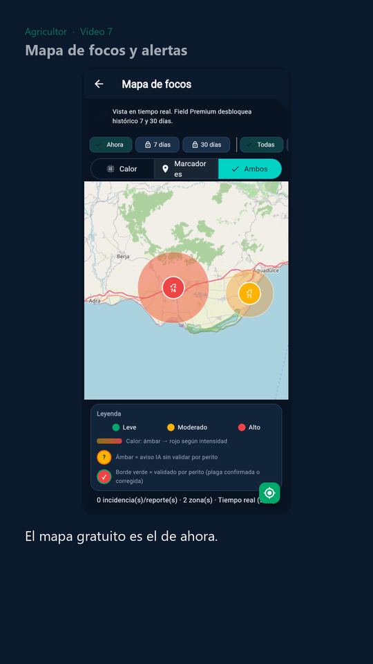 Mapa de focos del municipio